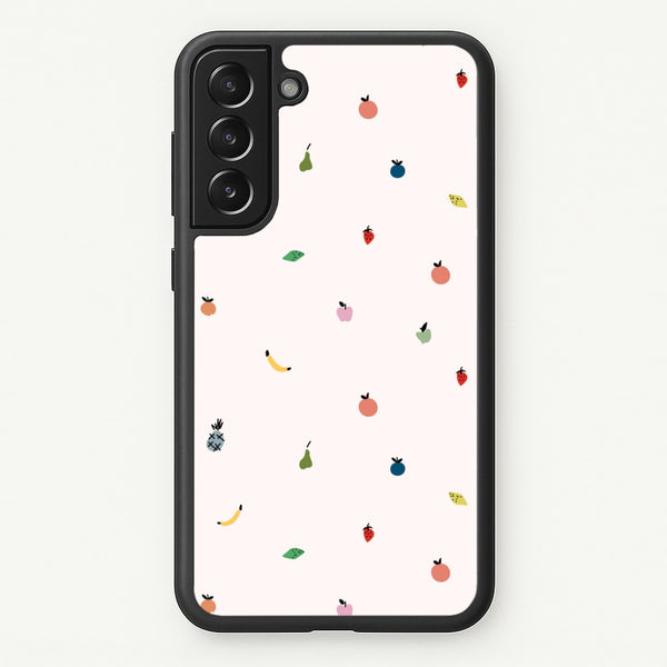 Mini Fruits - Fruit Patterns  - Fruit Patterns Phone Case for Galaxy S21FE
