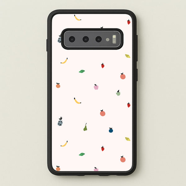 Mini Fruits - Fruit Patterns  - Fruit Patterns Phone Case for Galaxy S10