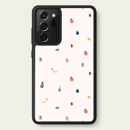 Mini Fruits - Fruit Patterns  - Fruit Patterns Phone Case for Galaxy Note 20 Ultra
