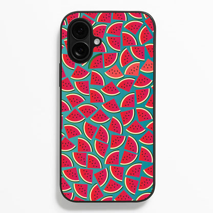Watermelons - Fruit Patterns  - Fruit Patterns Phone Case for iPhone 16 Plus