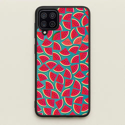Watermelons - Fruit Patterns  - Fruit Patterns Phone Case for Galaxy A12