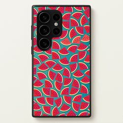 Watermelons - Fruit Patterns  - Fruit Patterns Phone Case for Galaxy S24 Ultra