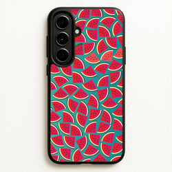 Watermelons - Fruit Patterns  - Fruit Patterns Phone Case for Galaxy A56