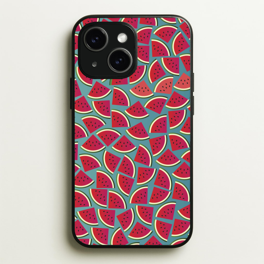 Watermelons - Fruit Patterns  - Fruit Patterns Phone Case for iPhone 14