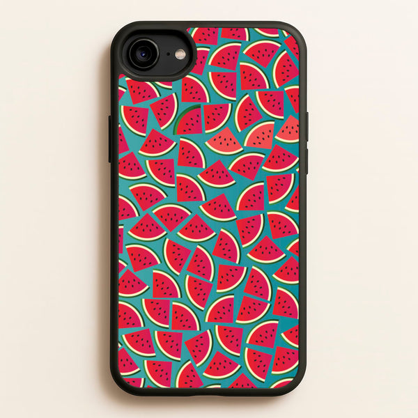 Watermelons - Fruit Patterns  - Fruit Patterns Phone Case for iPhone 6 / 7 / 8 / SE