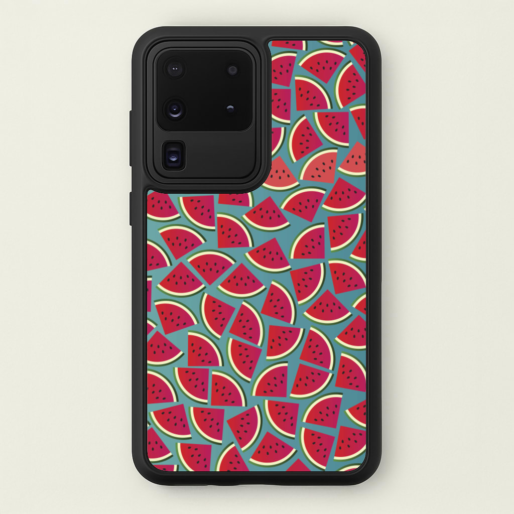 Watermelons - Fruit Patterns  - Fruit Patterns Phone Case for Galaxy S20 Ultra