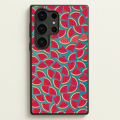 Watermelons - Fruit Patterns  - Fruit Patterns Phone Case for Galaxy S25 Ultra