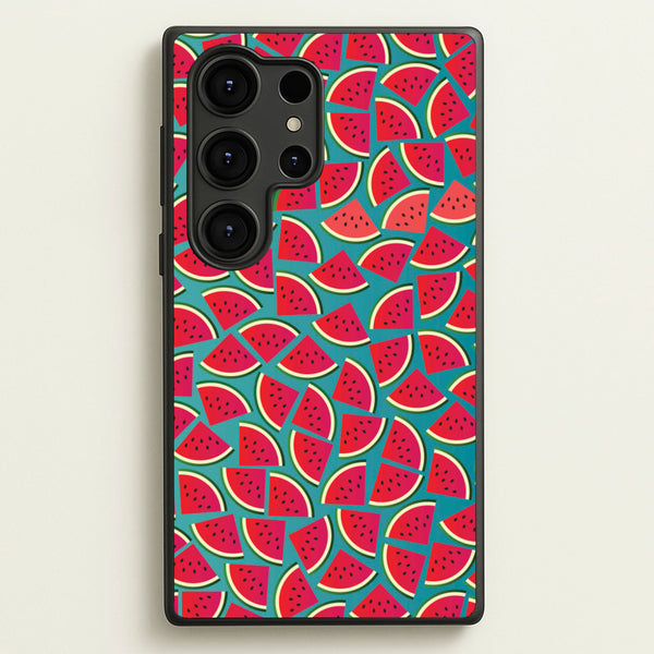 Watermelons - Fruit Patterns  - Fruit Patterns Phone Case for Galaxy S25 Ultra