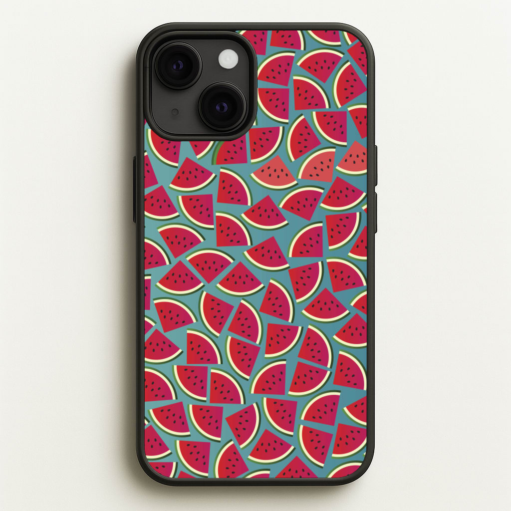 Watermelons - Fruit Patterns  - Fruit Patterns Phone Case for iPhone 13 Mini