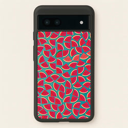 Watermelons - Fruit Patterns  - Fruit Patterns Phone Case for Google Pixel 7a