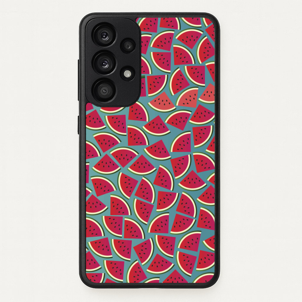 Watermelons - Fruit Patterns  - Fruit Patterns Phone Case for Galaxy A33