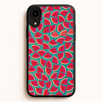 Watermelons - Fruit Patterns  - Fruit Patterns Phone Case for iPhone XR