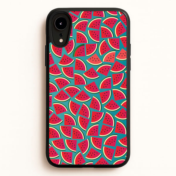 Watermelons - Fruit Patterns  - Fruit Patterns Phone Case for iPhone XR