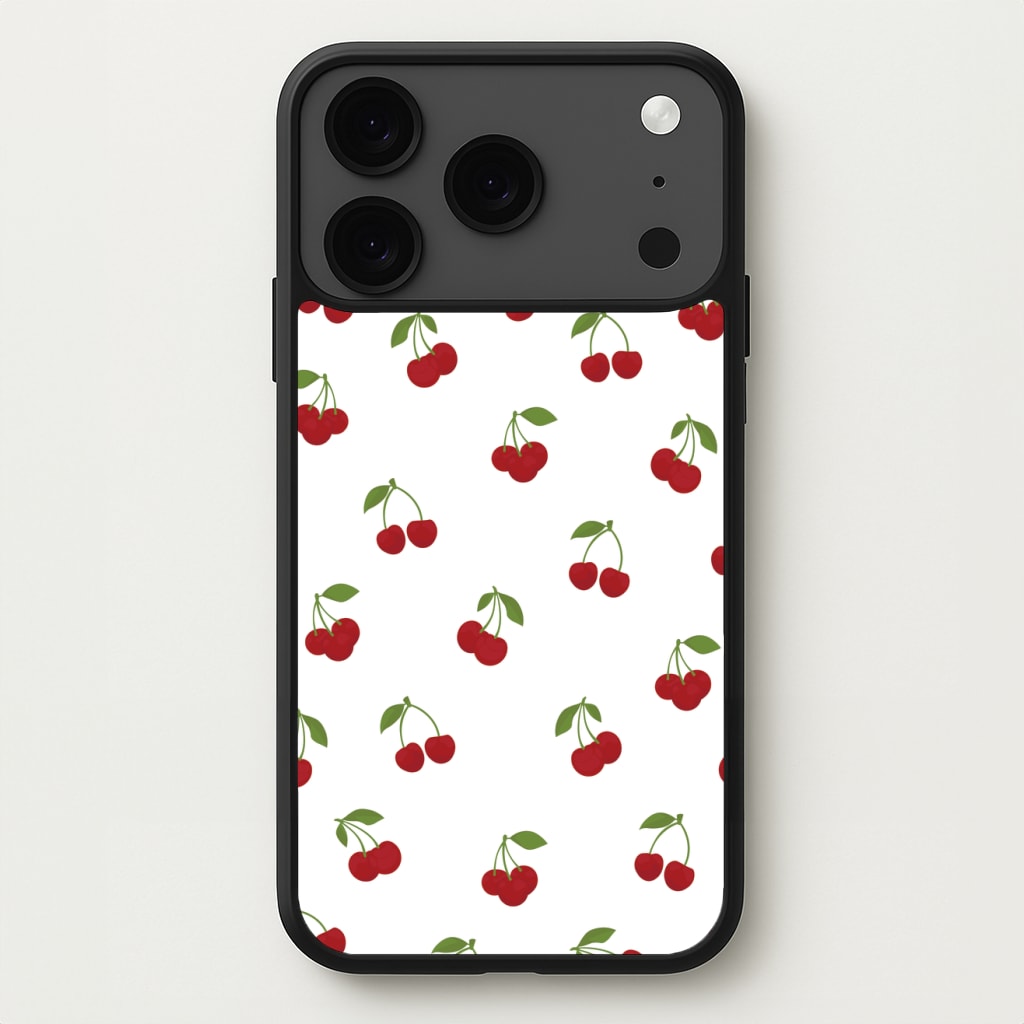 Cherries - Fruit Patterns Phone Case for iPhone 17 Pro