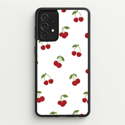 Cherries - Fruit Patterns  - Fruit Patterns Phone Case for Galaxy A52 / A52s