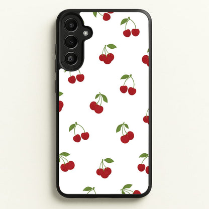 Cherries - Fruit Patterns  - Fruit Patterns Phone Case for Galaxy A36