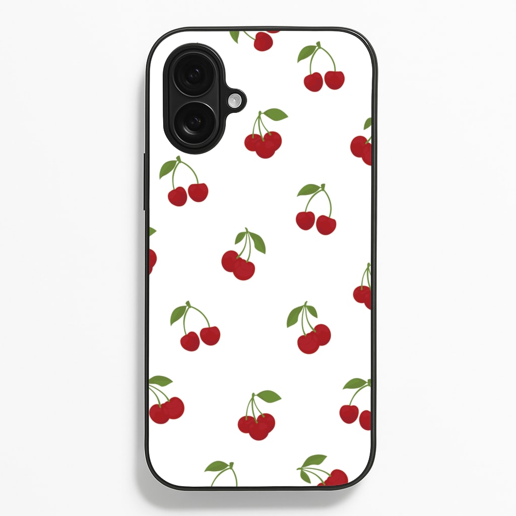 Cherries - Fruit Patterns  - Fruit Patterns Phone Case for iPhone 16 Plus