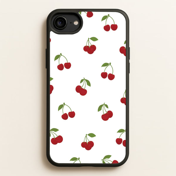 Cherries - Fruit Patterns  - Fruit Patterns Phone Case for iPhone 6 / 7 / 8 / SE