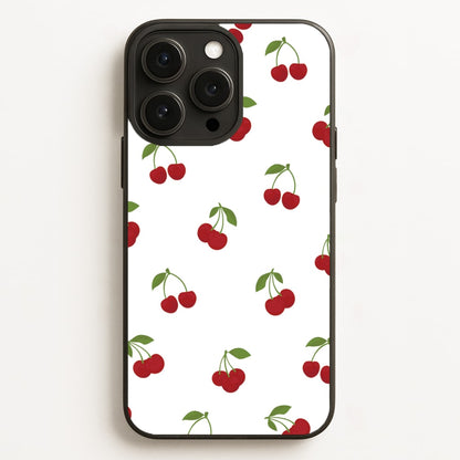Cherries - Fruit Patterns  - Fruit Patterns Phone Case for iPhone 12 Pro Max