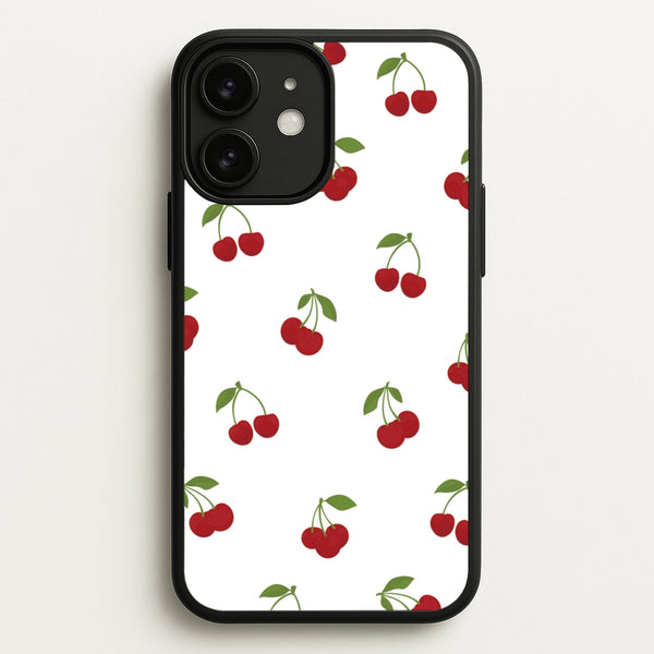 Cherries - Fruit Patterns  - Fruit Patterns Phone Case for iPhone 11