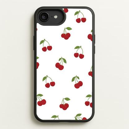 Cherries - Fruit Patterns  - Fruit Patterns Phone Case for iPhone 6 Plus / 7 Plus / 8 Plus