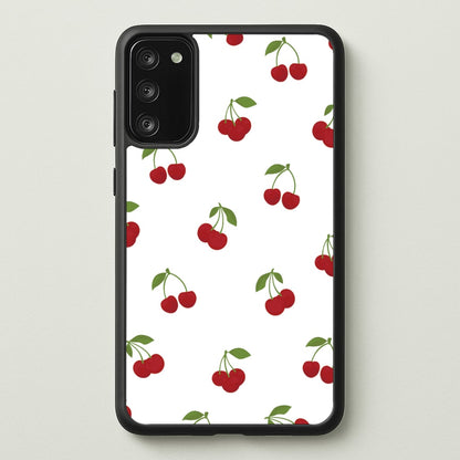 Cherries - Fruit Patterns  - Fruit Patterns Phone Case for Galaxy S20