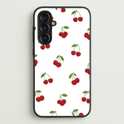 Cherries - Fruit Patterns  - Fruit Patterns Phone Case for Galaxy A16