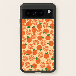Textured Oranges Pattern  - Fruits Phone Case for Google Pixel 8 Pro