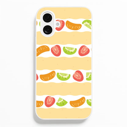 Fruit Sando Pattern  - Fruits Phone Case for iPhone 16 Plus