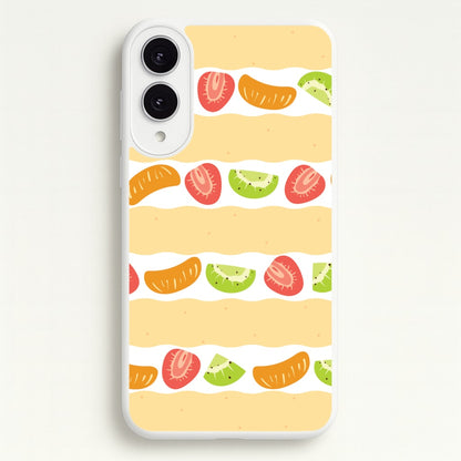 Fruit Sando Pattern  - Fruits Phone Case for Galaxy S25 Edge