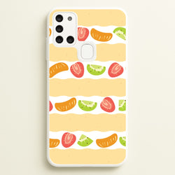 Fruit Sando Pattern  - Fruits Phone Case for Galaxy A21s