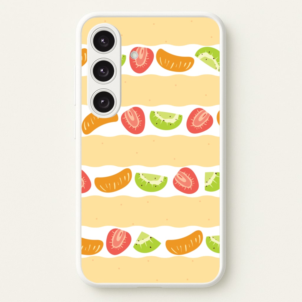 Fruit Sando Pattern  - Fruits Phone Case for Galaxy S24