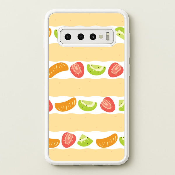Fruit Sando Pattern  - Fruits Phone Case for Galaxy S10