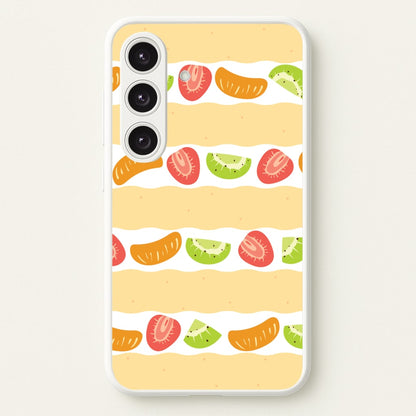 Fruit Sando Pattern  - Fruits Phone Case for Galaxy S25