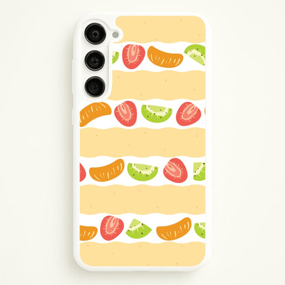 Fruit Sando Pattern  - Fruits Phone Case for Galaxy S23 Plus