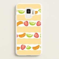 Fruit Sando Pattern  - Fruits Phone Case for Galaxy S9