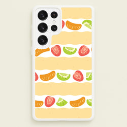 Fruit Sando Pattern  - Fruits Phone Case for Galaxy S22 Ultra