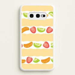 Fruit Sando Pattern  - Fruits Phone Case for Galaxy S10e