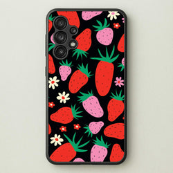 Abstract Strawberries Pattern  - Fruits Phone Case for Galaxy A13