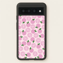 Textured Grapefruit Pattern  - Fruits Phone Case for Google Pixel 7 Pro