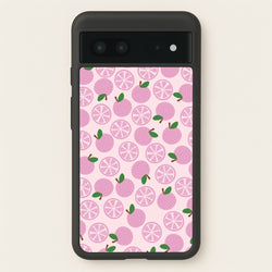 Textured Grapefruit Pattern  - Fruits Phone Case for Google Pixel 7