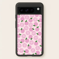 Textured Grapefruit Pattern  - Fruits Phone Case for Google Pixel 8 Pro