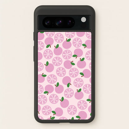 Textured Grapefruit Pattern  - Fruits Phone Case for Google Pixel 8 Pro