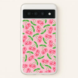 Disco Cherries Pattern  - Fruits Phone Case for Google Pixel 7 Pro