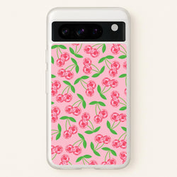Disco Cherries Pattern  - Fruits Phone Case for Google Pixel 8 Pro