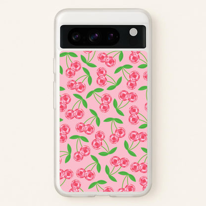 Disco Cherries Pattern  - Fruits Phone Case for Google Pixel 8 Pro