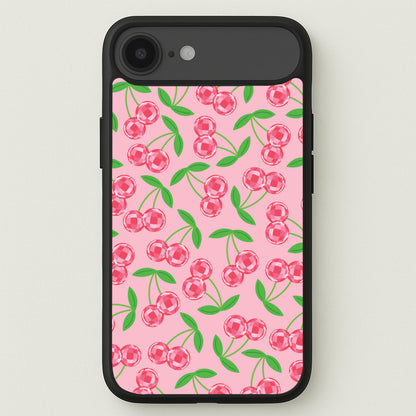 Disco Cherries Pattern Phone Case for iPhone 17 Air
