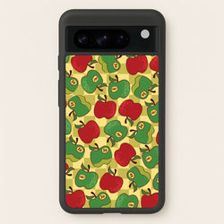 Artsy Apples Pattern  - Fruits Phone Case for Google Pixel 8 Pro
