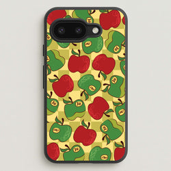 Artsy Apples Pattern  - Fruits Phone Case for Google Pixel 9a