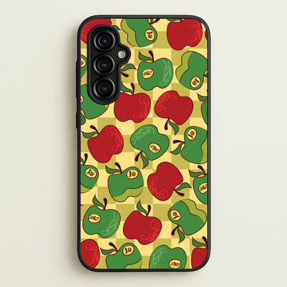 Artsy Apples Pattern  - Fruits Phone Case for Galaxy A54